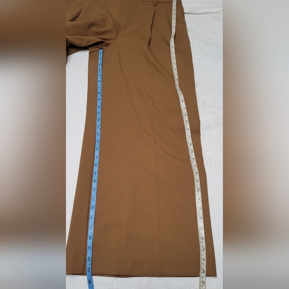 Madewell Harlow Wide-Leg Pant In Tan/Beige - Picture 12 of 16